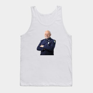 Hide the Pain Harold Police Officer Tank Top